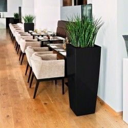 Macetero cubico alto Lechuza