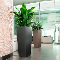 Macetero cubico alto Lechuza