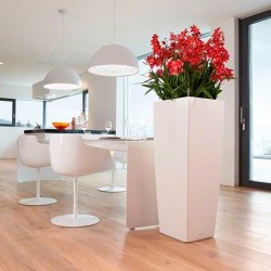 Macetero cubico alto Lechuza