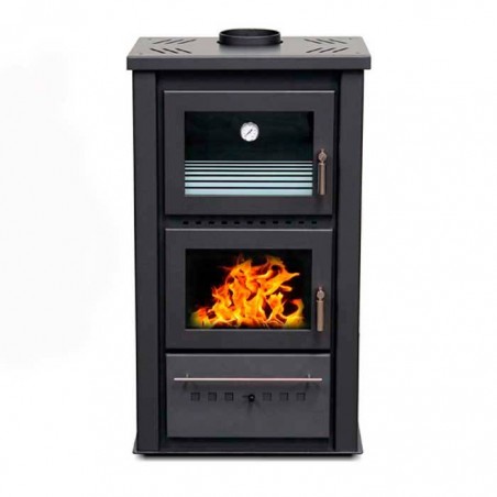 Estufa de leña con horno N990