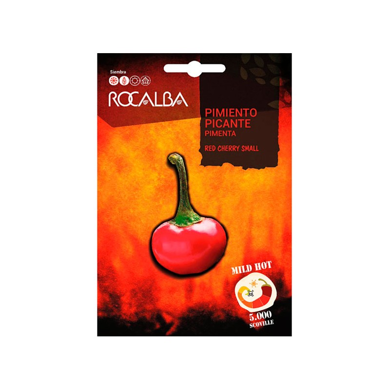 Semillas pimiento picante red cherry small