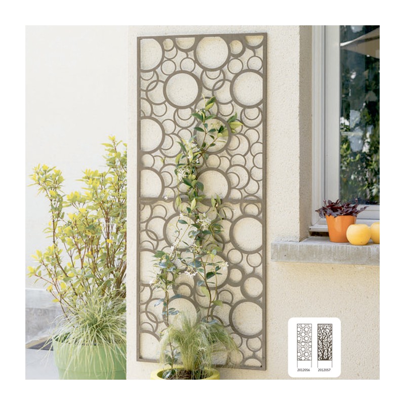 Panel decorativo metálico Burbujas