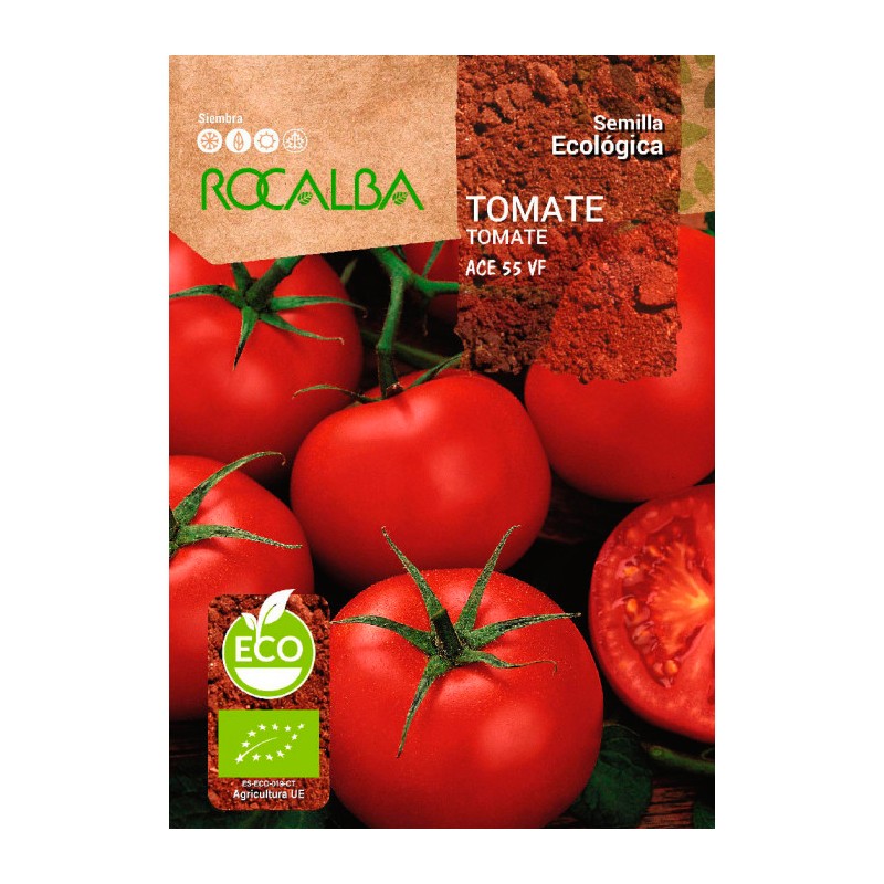 Semillas ecológicas tomate ace 55 vf