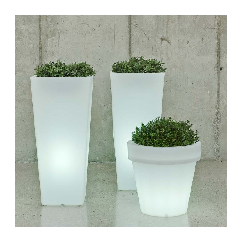 macetero melisa con bateria