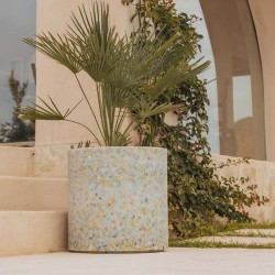 Macetero circoolar hortensia multicolor