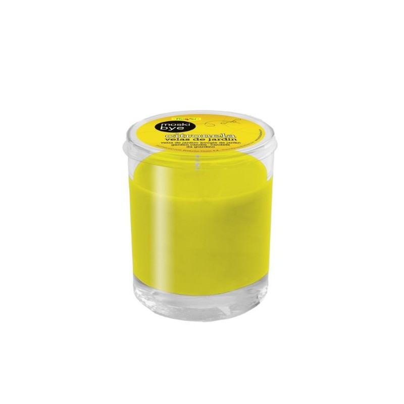 Vela con citronela