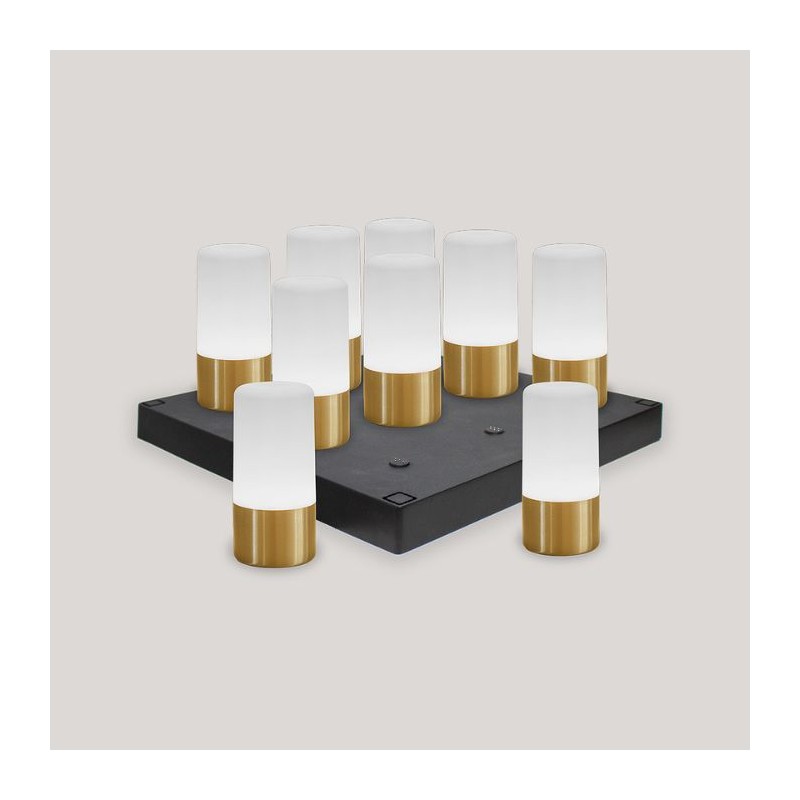 base de carga lámpara Maia con batería - New garden