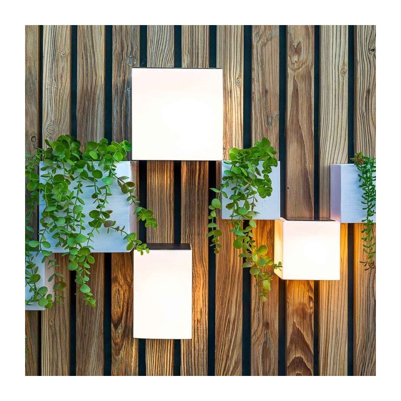 Aplique wally rectangle solar - New Garden