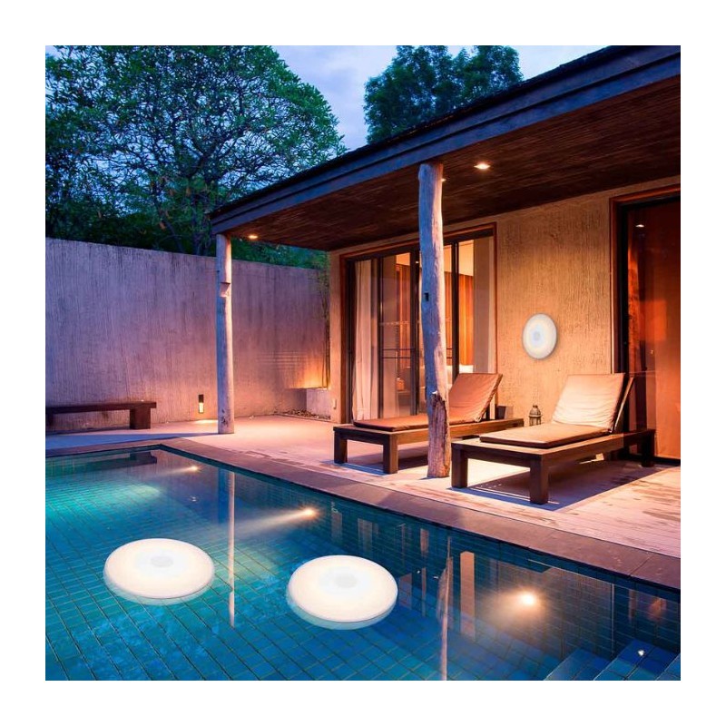 lampara altavoz flotante