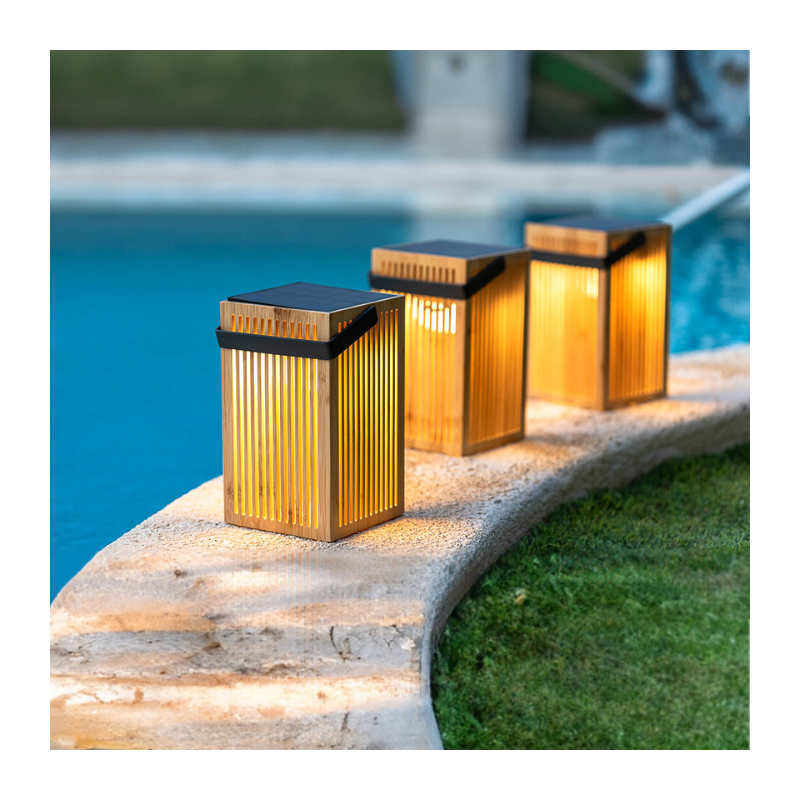 Farol Okinawa Lantern solar y portátil - New Garden