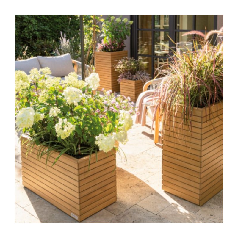 Macetero palo natural Lechuza