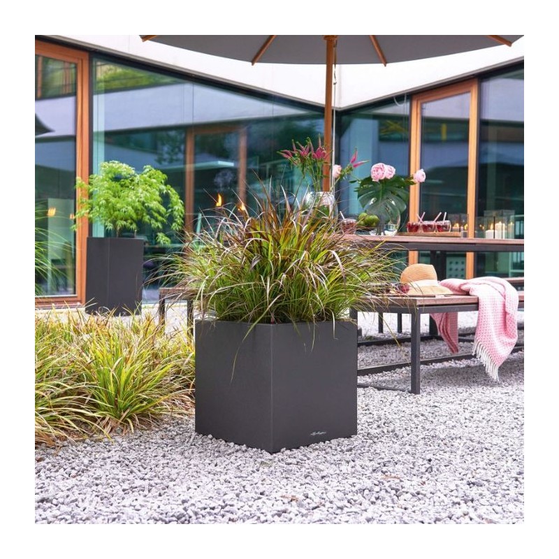 Macetero canto stone low Lechuza