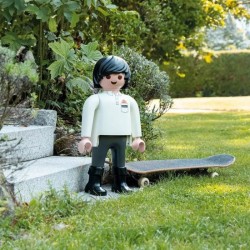 figura playmobil jardin