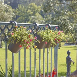Capri single balcony pot