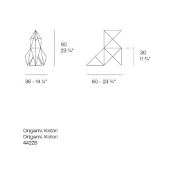 Figura Origami Kotori Vondom
