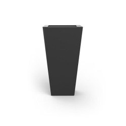 Macetero cono cuadrado alto