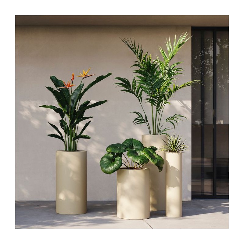 Macetero torre simple lacado