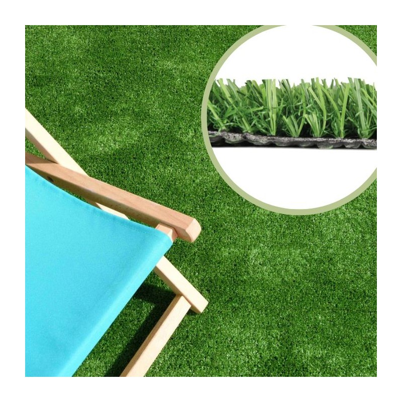 Césped moqueta verde 7 mm