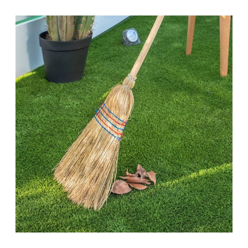 Escoba de madera de mijo